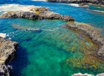 Swim at Charco de los Sargos, El Hierro Island, Canary Islands