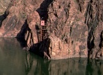 See Phantom Ranch Gaging Station, Colorado River, Grand Canyon, Arizona