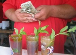Drink a Mint Julep at Kentucky Derby, Churchill Downs, Kentucky