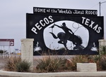 See Pecos Sign, Texas
