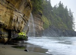Hike to Mystic Beach, Juan de Fuca Provincial Park, Vancouver Island, British Columbia, Canada