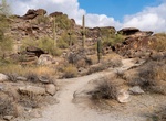 Hike Hidden Valley Trail, South Mountain Park, Phoenix, Arizona