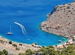 Visit Marathounta Beach, Symi Island, Greece