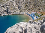Visit St. Nicholas Beach, Symi Island, Greece