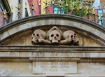 See Saint Ghastly Grim, St Olave's Church, London, England