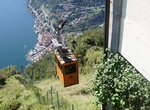 Take Cable Car to Pigra, Lombardy, Italy