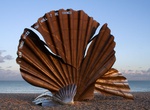 See The Scallop at Aldeburgh Beach, Suffolk, England