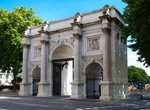 See Marble Arch, Hyde Park, London, England