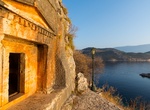 See Lycian Tomb, Kastellorizo, Greece