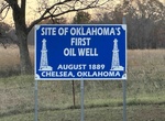 See First Oil Well In Oklahoma, Chelsea, Oklahoma