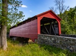 Cross Utica Covered Bridge, Lewistown, Maryland