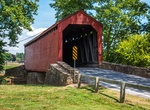 Cross Loys Station Covered Bridge, Thurmont, Maryland