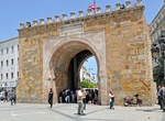 See Bab el Bhar Gate, Medina of Tunis, Tunis, Tunisia