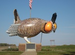 See Prairie Chicken Statue, Rothsay, Minnesota