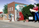 See Paul Bunyon Hotdog Statue, Atlanta, Illinois