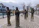Visit Dublin Famine Memorial, North Dock, Dublin, Ireland