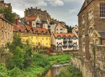 See View from Bell’s Brae Bridge, Dean Village, Edinburgh, Scotland