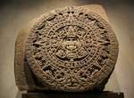 See Aztec Sun Stone (Piedra del Sol), National Museum of Anthropology, Mexico City, Mexico
