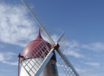 See Moinho de Vento das Fontes Windmill, Fontes, Graciosa Island, Azores, Portugal