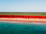 Camp at James Price Point, Dampier Peninsula, Western Australia