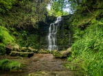 Hike to Middle Black Clough Waterfall, Bleaklow, Glossop, England