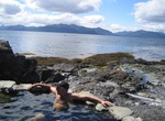 Tour Hotspring Island (G̱andll K'in Gwaayaay), Haida Gwaii, British Columbia, Canada