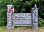 See Old Massett Totem Poles, Haida Gwaii, British Columbia, Canada
