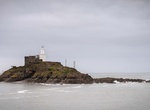 See Mumbles Lighthouse, Gower Peninsula, Swansea, Wales