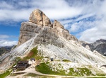 Stay at Rifugio Averau, Dolomites, Italy