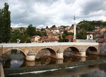 Cross Šeher-Ćehaja Bridge, Sarajevo, Bosnia and Herzegovina