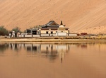 Visit Badain Jaran Temple, Badain Jaran Desert, China