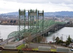 Cross Columbia River Interstate Bridge, Vancouver, Washington & Portland, Oregon