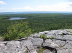 Hike Cup and Saucer Trail, Manitoulin Island, Lake Huron, Canada