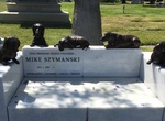 Visit Doxie Tombstone of Mike Szymanski, Hollywood Forever Cemetery, Hollywood, California