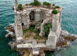 See Scola Tower, Palmaria Island, Ligurian Coast, Italy