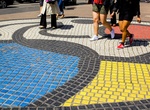 See Mosaic del Pla de l'Os (Mosaic de Joan Miró), La Rambla, Barcelona, Spain