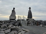 See Statue of Man & Woman, Keflavík, Iceland