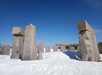 Visit Stonehenge Replica, Makomanai Takino Cemetery, Sapporo, Hokkaido, Japan