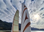 See Freedom As Hope Over Distance Sculpture, Squamish, BC, Canada