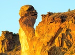 Rock Climb Monkey Face Pillar, Smith Rock State Park, Oregon