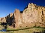 Rock Climb Picnic Lunch Wall, Smith Rock State Park, Oregon