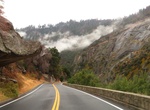 Drive El Portal Road (Highway 140), Yosemite Valley, California