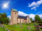 Visit Vallentuna Church, Vallentuna Socken, Sweden