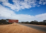 See 90 Mile Straight Sign (East), Caiguna, Western Australia
