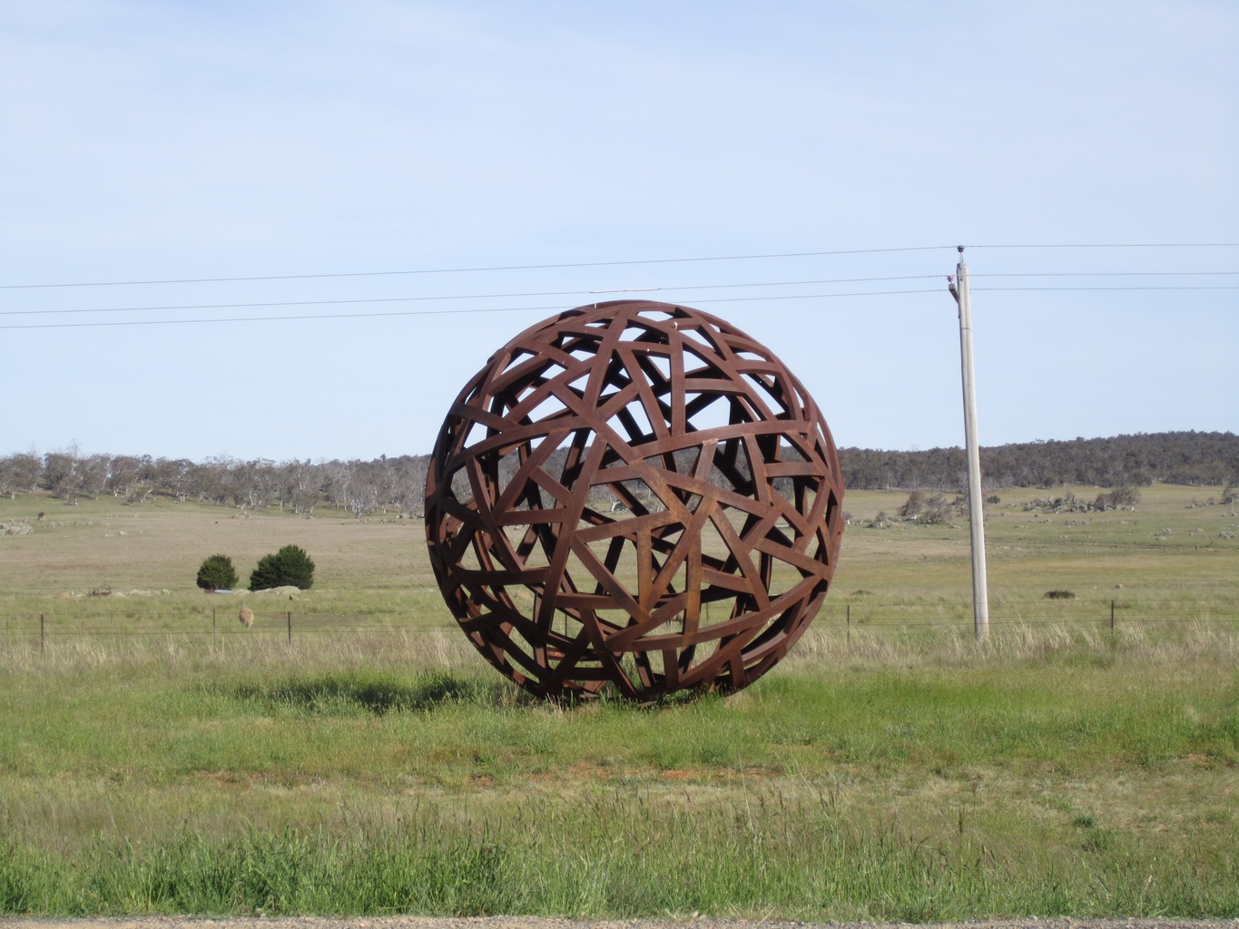 Snowy River Sphere Sculpture