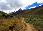 Hike Sirimon Route, Mount Kenya, Mount Kenya National Park, Kenya