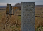 Visit Oregon Trail Marker, Steele City, Nebraska