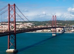 Cross 25 de Abril Bridge, Lisbon, Portugal