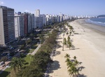 Visit Orla e Jardins da Praia de Santos, Santos, São Paulo, Brazil