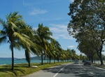 Drive Kota Kinabalu Coastal Highway (Jalan Tun Fuad Stephens), Kota Kinabalu, Sabah, Malaysia